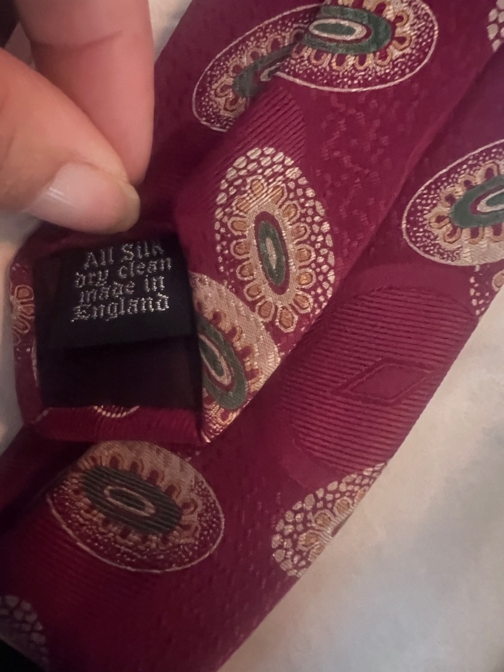 Vintage Burberry Tie - Picture 3 of 6